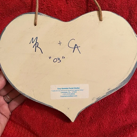 Handmade wooden decorative plaque “Home is where the Ferrets are…” - Picture 6 of 12